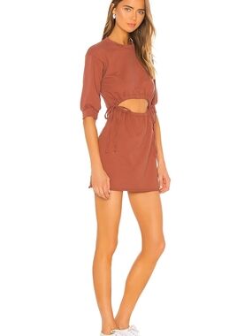 Lovers + Friends Langley Mini Dress Front Cutout XS